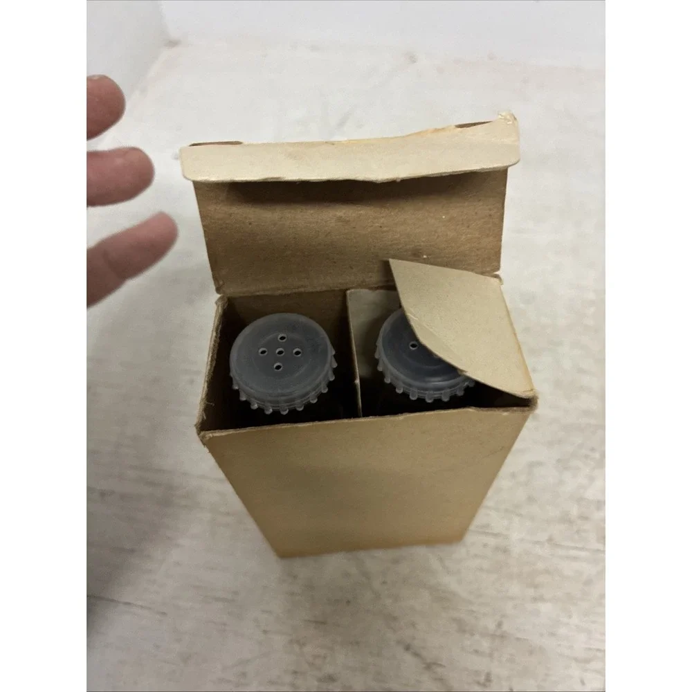 Vintage Miniature Pepsi Cola Advertising Bottles Set Of 2 - 4.3/8